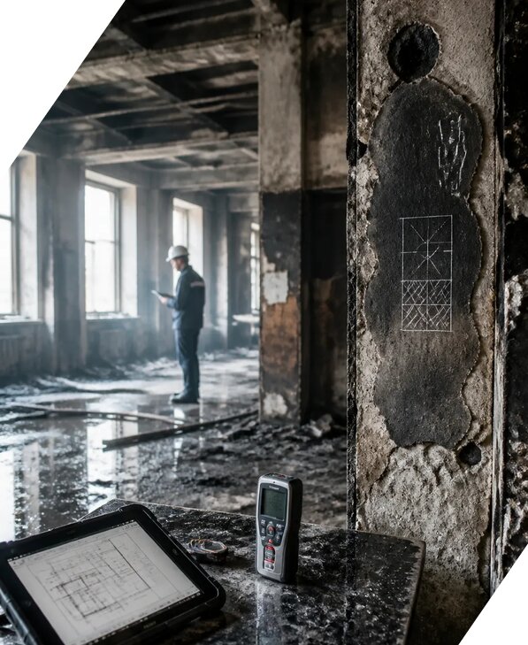 Обследование зданий после пожара в Сорочинске от 15492 р. | ЭкспертизаРоссия