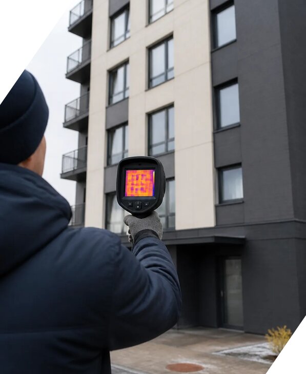 Тепловизионное обследование зданий в Сорочинске от 5164 р. | ЭкспертизаРоссия