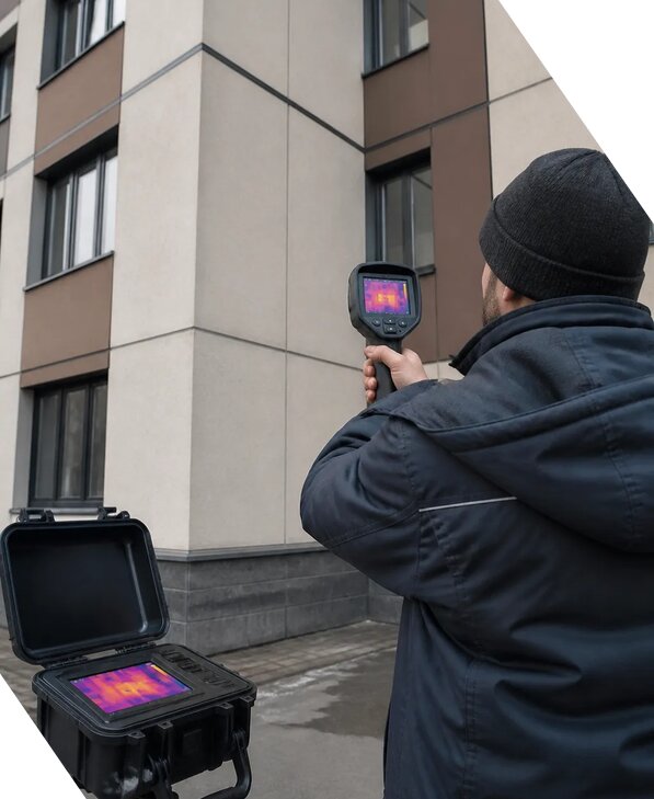 Тепловизионное обследование зданий и сооружений в Сорочинске